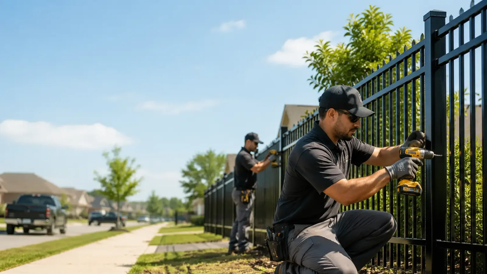 Metal Fence Installation in Sanford, NC